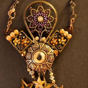 LA07 Orion Artistry "Hazel" Necklace Vintage Jewelry Accessories